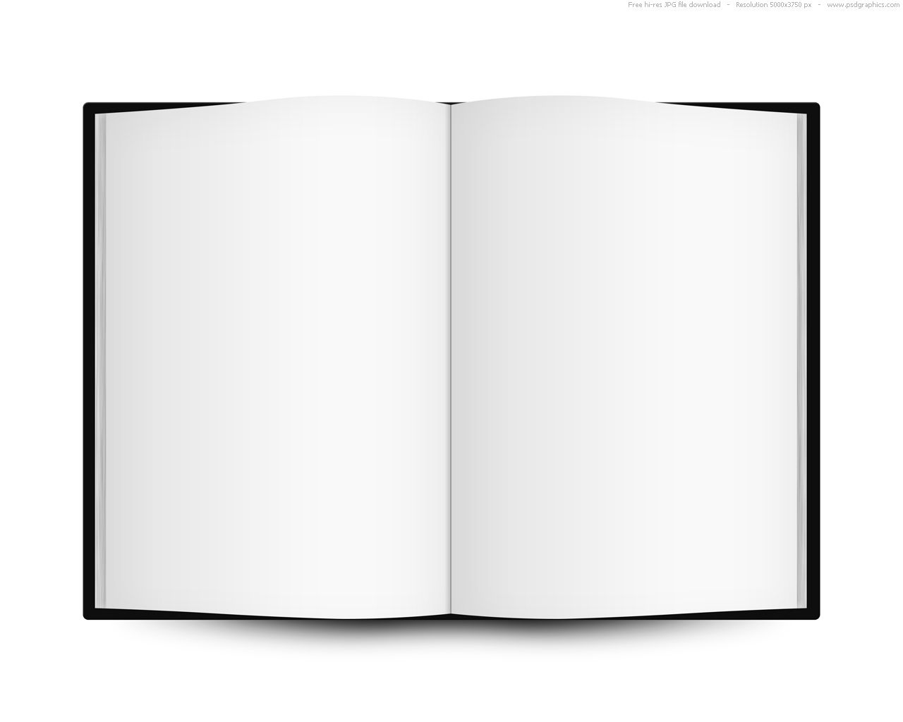 clipart open book blank pages - photo #16